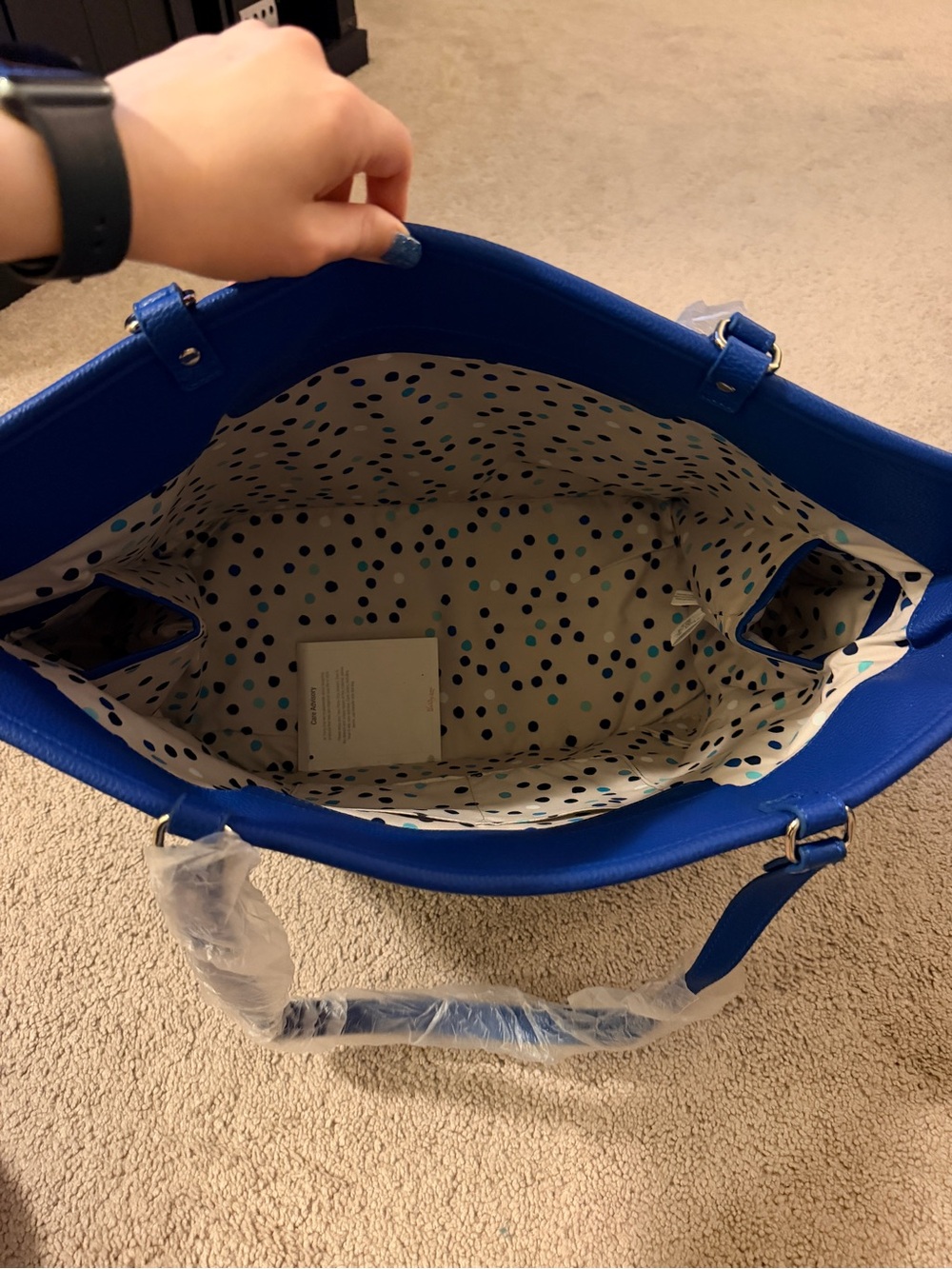 thirty one setter Tote Royal Blue - Picture 8 of 13